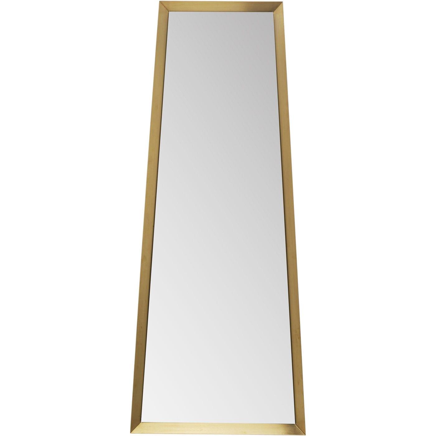 KARE Design Miroir mural Arezzo Laiton Trapèze 65x160  