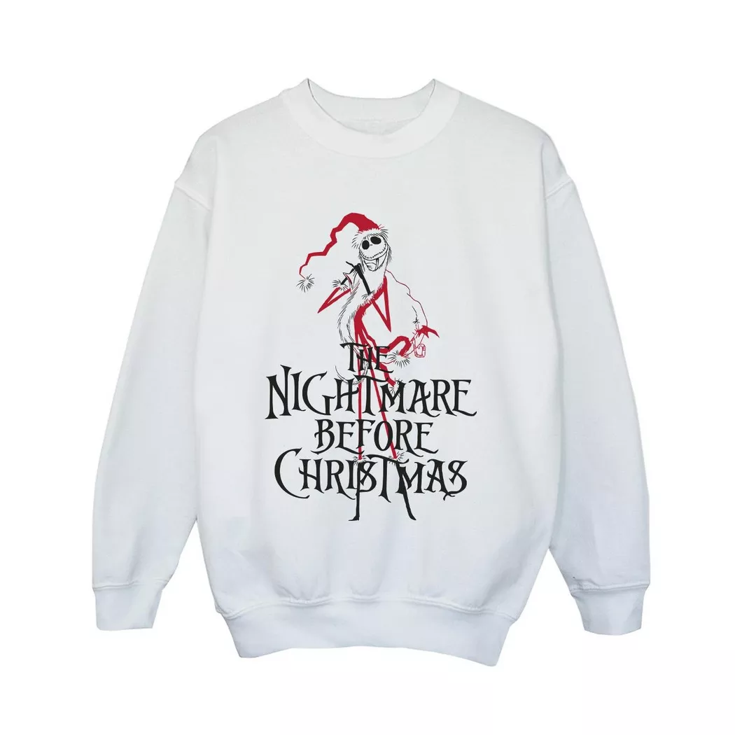 Disney - The Nightmare Before Christmas Sweatshirt, 104, Weiss