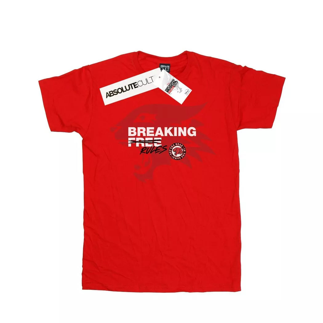 Disney - High School Musical The Musical Breaking Rules TShirt, für Herren, Rot Bunt, Größe S