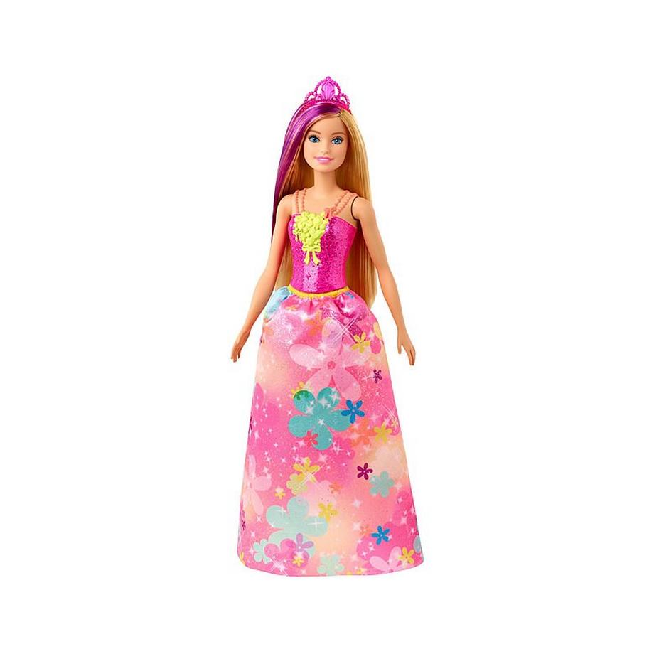 Barbie  Poupée Barbie Dreamtopia Princesse Blonde aux cheveux violets 