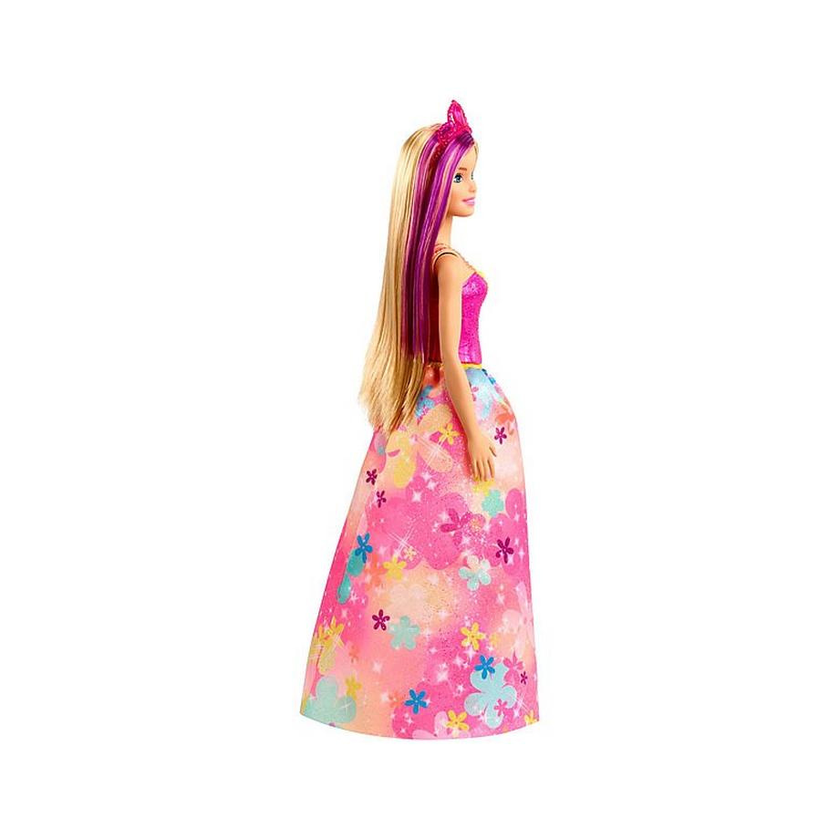 Barbie  Poupée Barbie Dreamtopia Princesse Blonde aux cheveux violets 