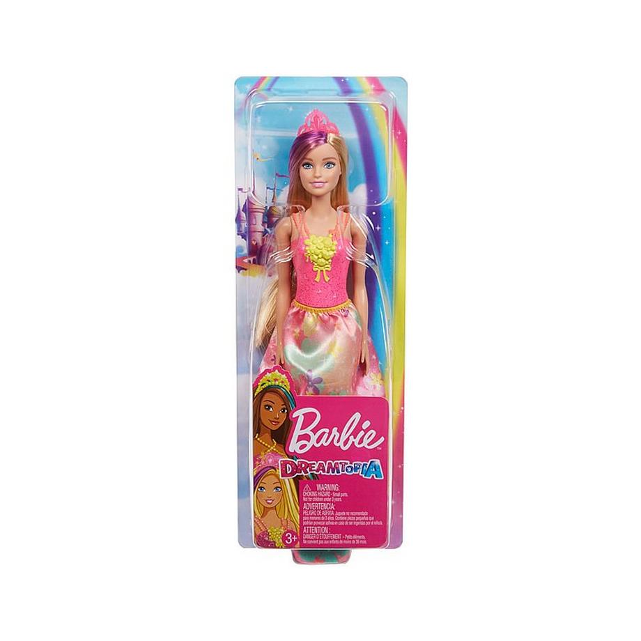 Barbie  Poupée Barbie Dreamtopia Princesse Blonde aux cheveux violets 