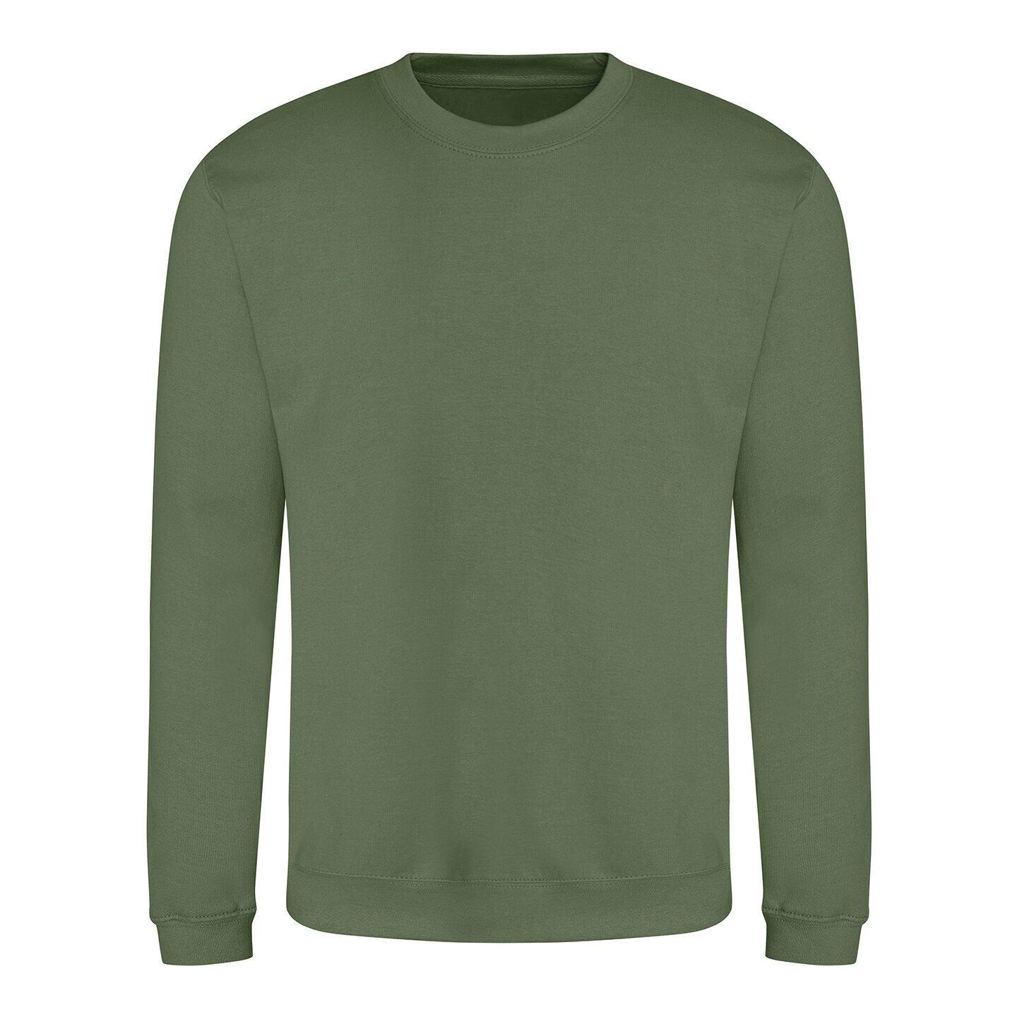 Image of Just Hoods Sweatshirt Mit Rundhalsausschnitt Damen Grün S