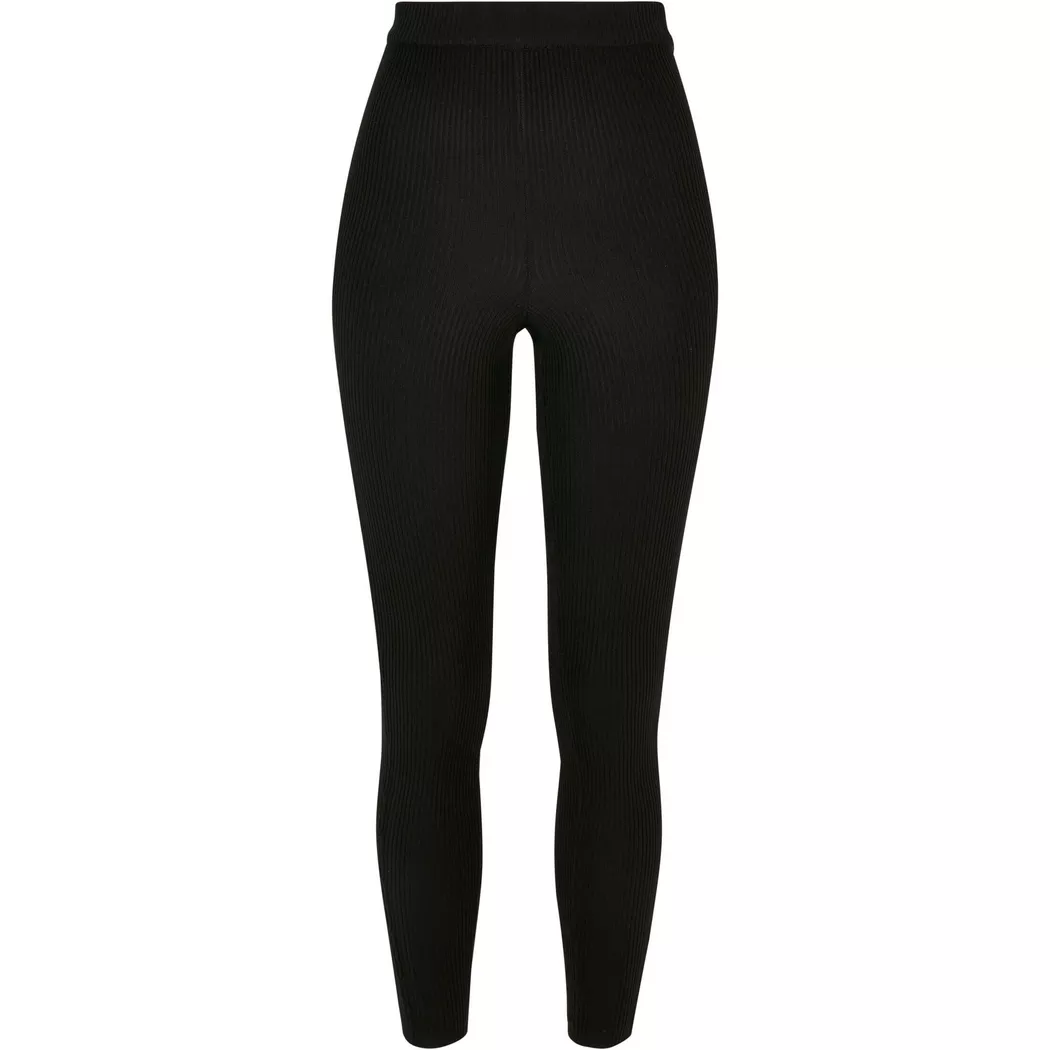 URBAN CLASSICS - eggings für en urban cassics rib knit, für Damen, Schwarz, Größe L