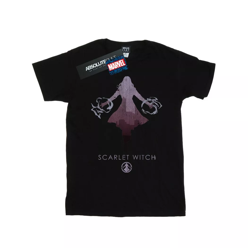 MARVEL - TShirt, für Damen, Schwarz, Größe M