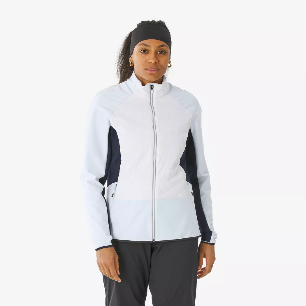 WEDZE - Langlaufjacke  winddicht, für Damen, Weiss, Größe XL
