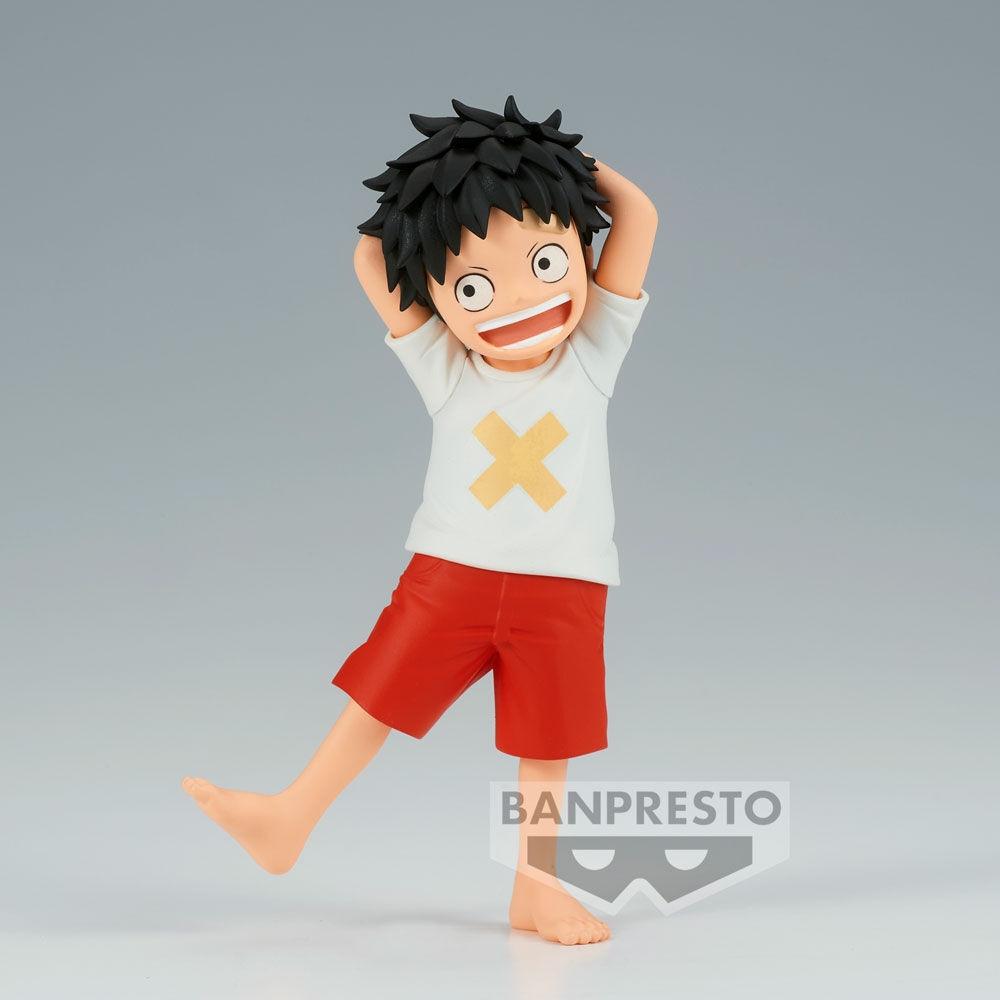 Banpresto  One Piece Film Red The Grandline Series Monkey D Luffy Figura per bambini 12cm 