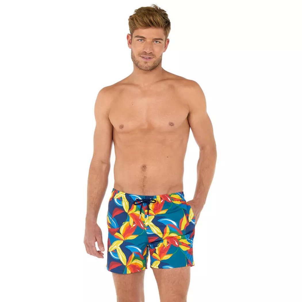 HOM - Swim Beach Boxer Keran, für Herren, Multicolor, Größe M