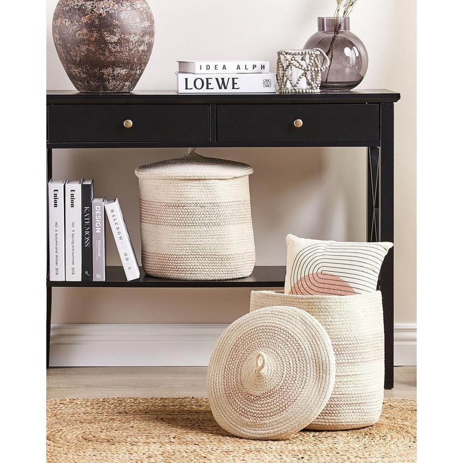 Beliani Korb en Coton Boho SILOPI  