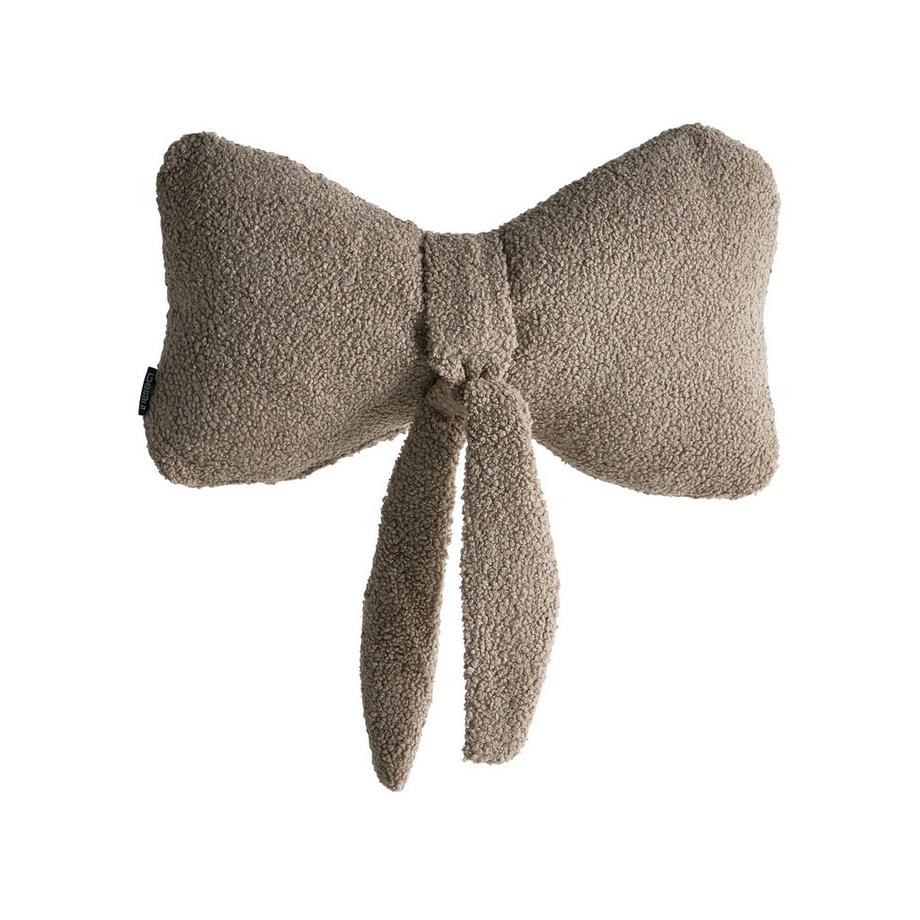 Beliani Lot de 3 coussins décoratifs en Bouclé Traditionnel WINTERLAND  