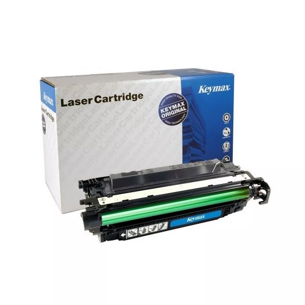 Keymax – RMC-Toner-Modul HY schwarz CE250XKEY zu HP CLJ CP 3520 10’000 S., One Size