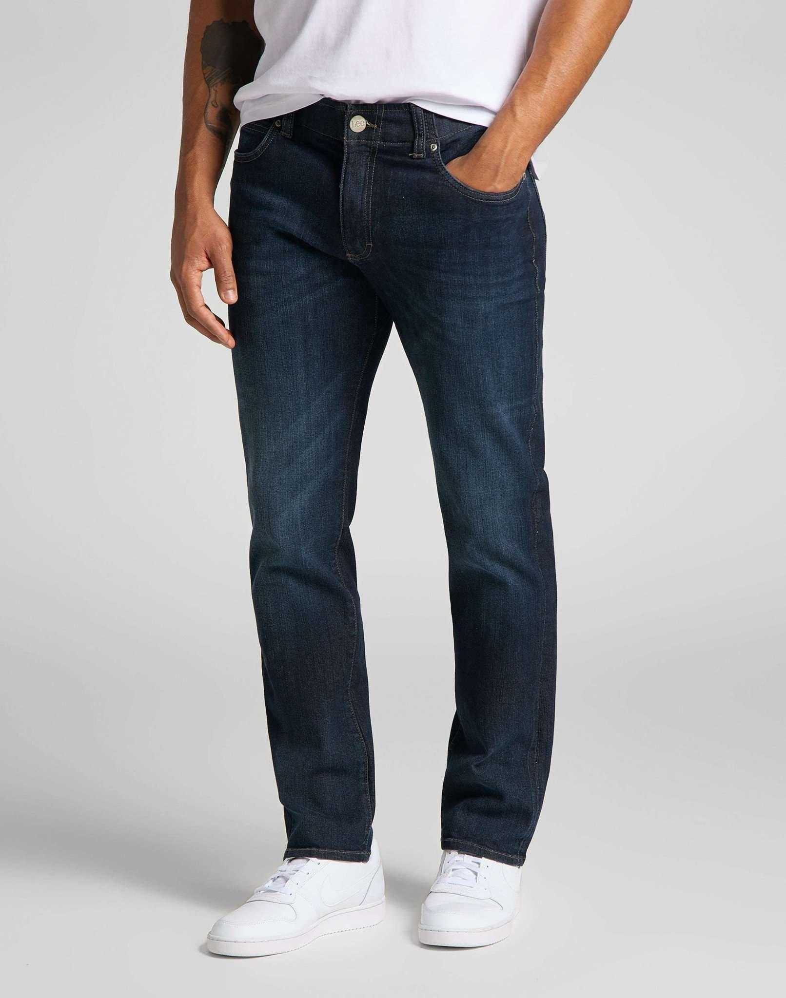 Image of Jeans Straight Leg Xm Herren Blau Denim L32/W40