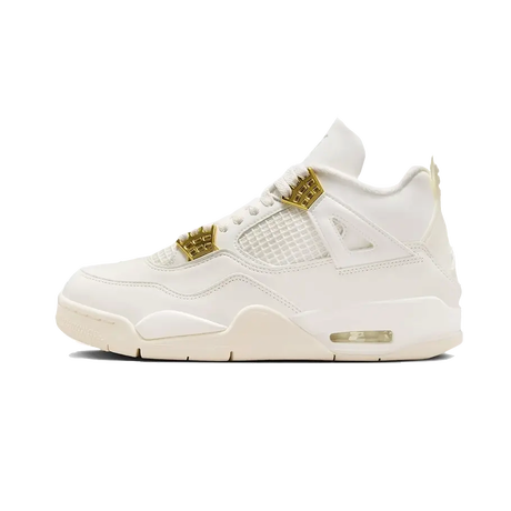 NIKE  Air Jordan 4 Sail Metallic 