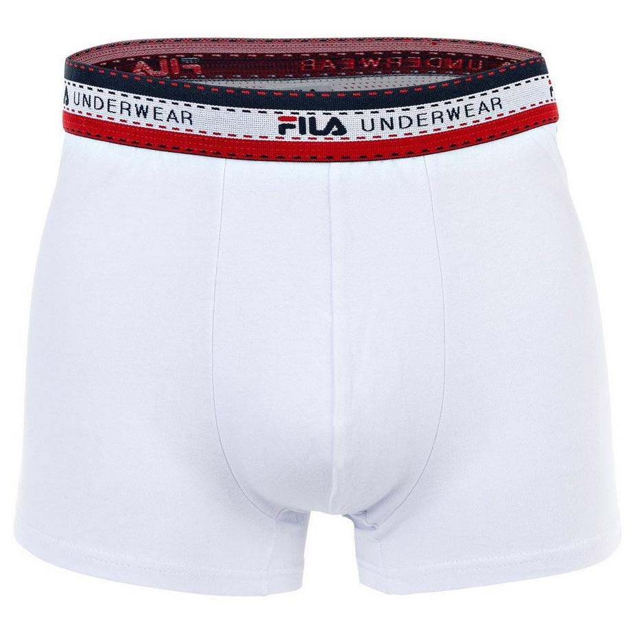 FILA Boxer Casual Stretch Confezione da 4  