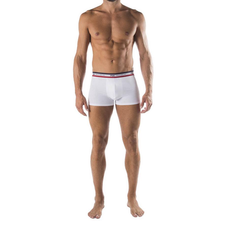FILA Boxer Casual Stretch Confezione da 4  