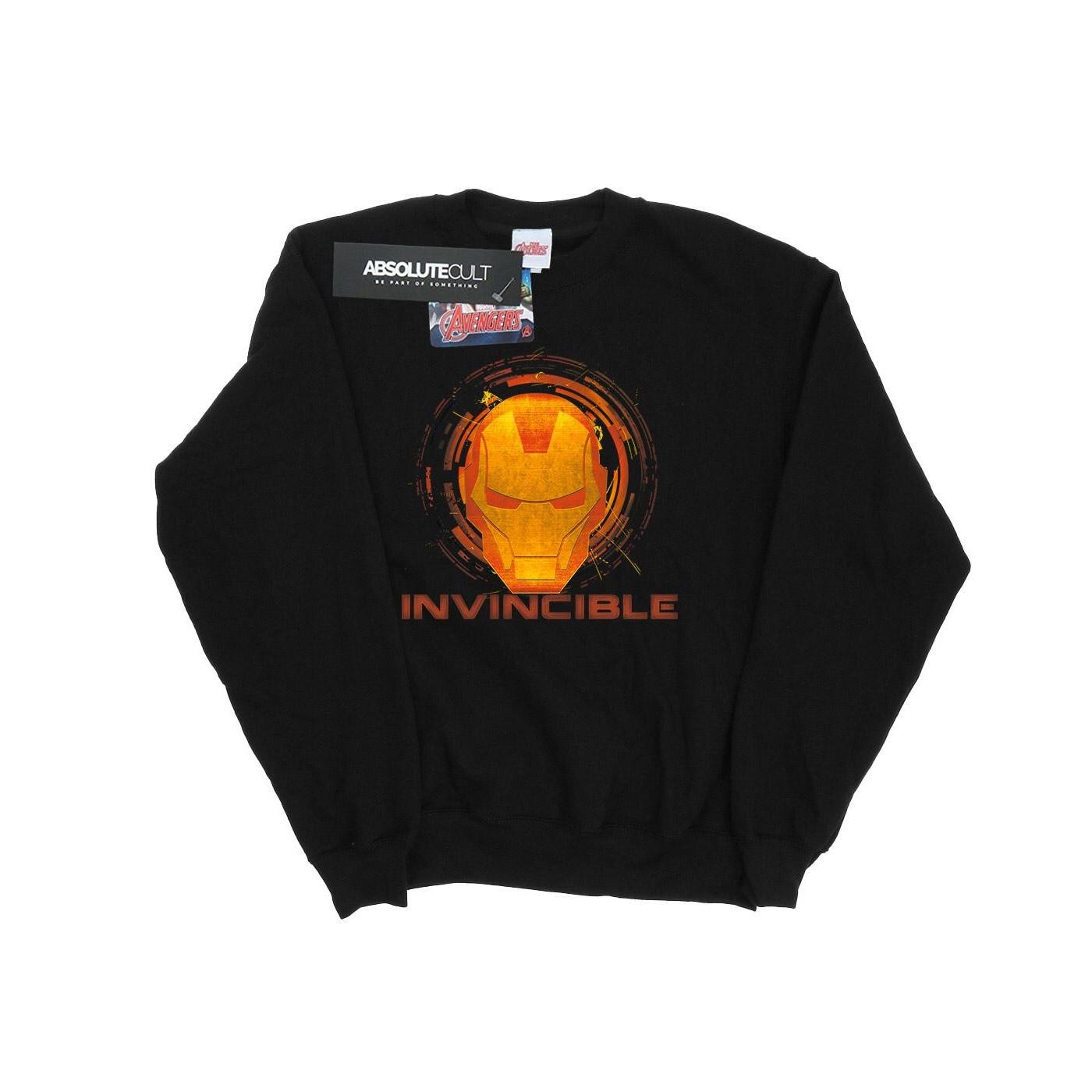 Image of Iron Man Invincible Sweatshirt Mädchen Schwarz 140/146