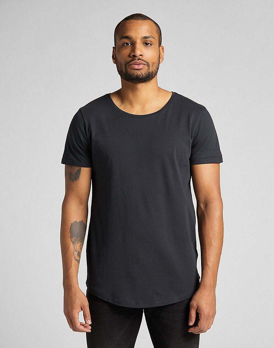 Image of T-shirt Shaped Herren Schwarz S