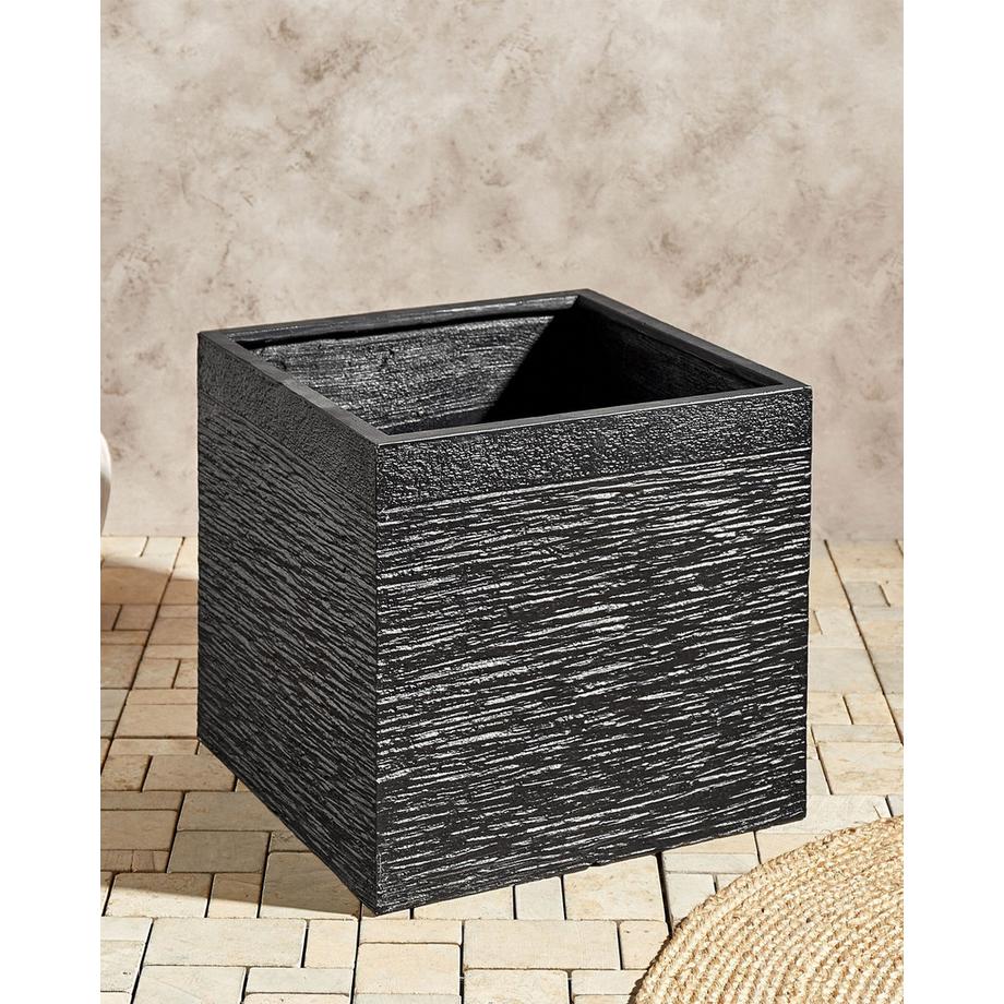 Beliani Vaso per piante en Ossido di Magnesio  PAROS  