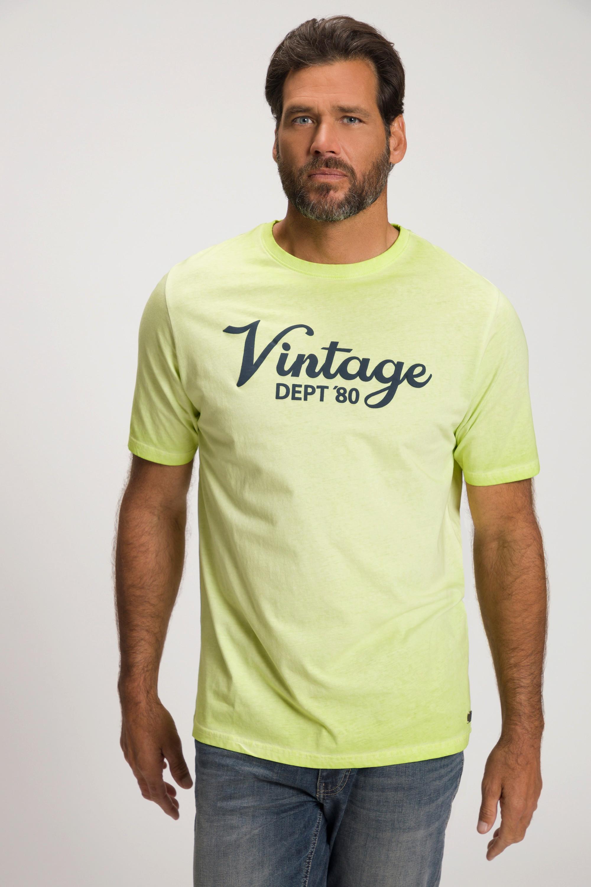 JP1880  T-shirt con stampa vintage e mezze maniche 