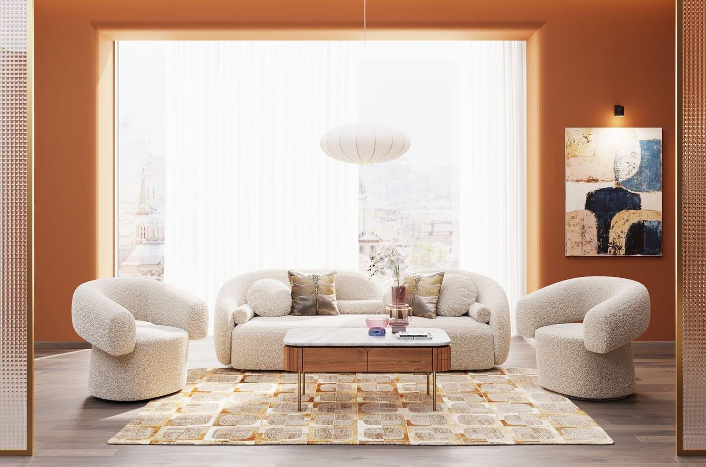 KARE Design Cuscino Glitter Dragonfly marrone 40x40  