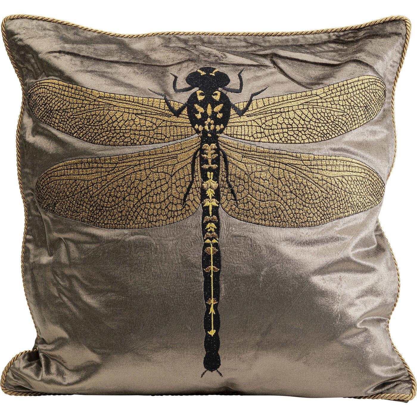 KARE Design Kissen Glitter Dragonfly 40x40  