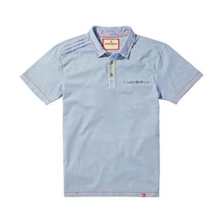 Joe Browns Polohemd mit Blumenbesatz  