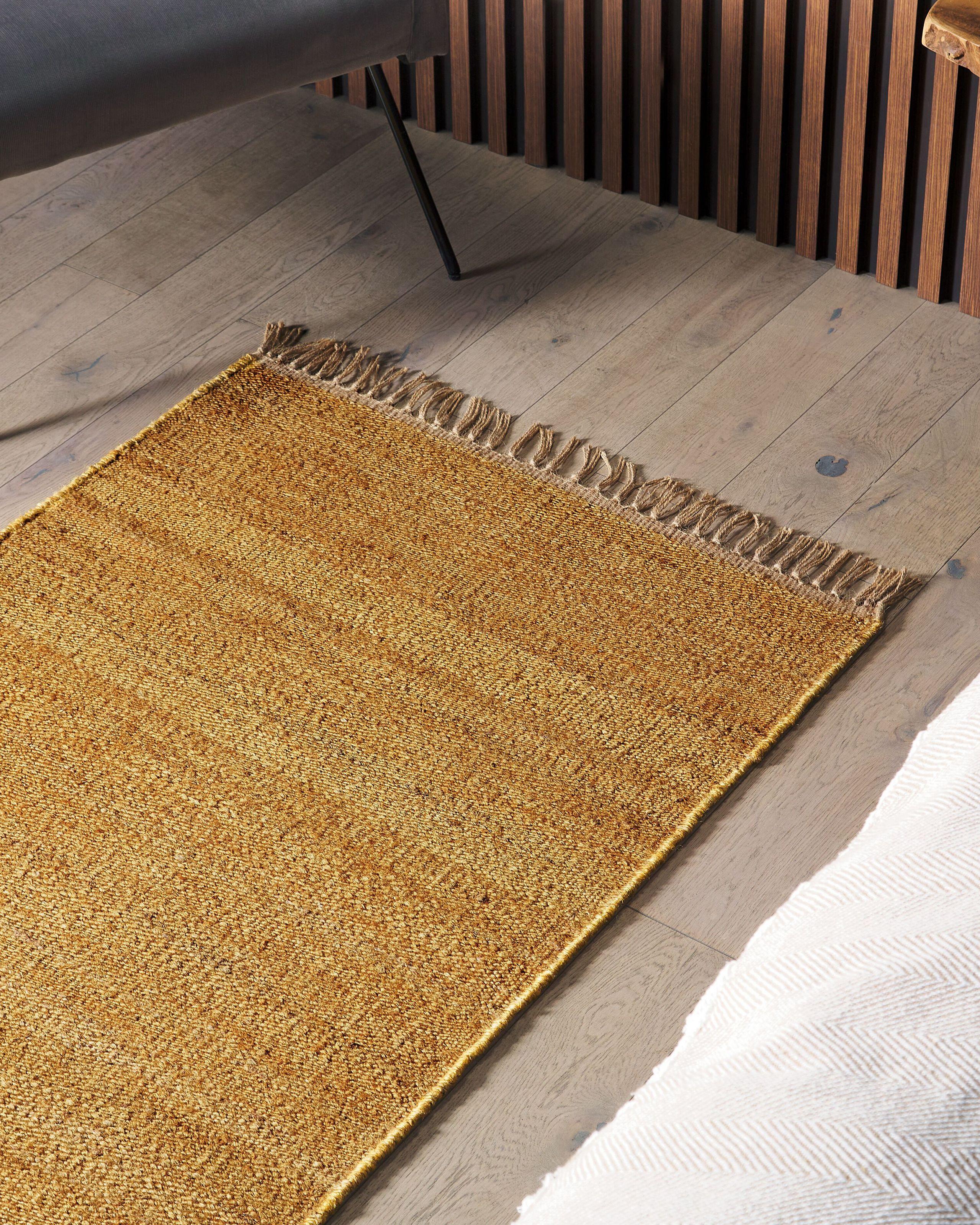 Beliani Teppich aus Jute Boho LUNIA  