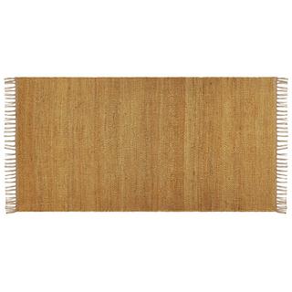 Beliani Teppich aus Jute Boho LUNIA  