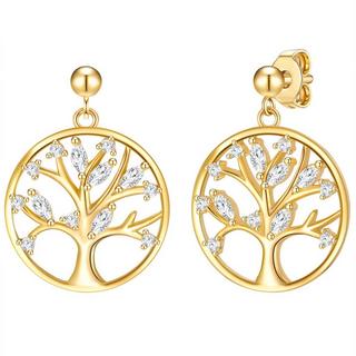 Rafaela Donata  Femme Boucles d´oreilles Arbre de vie 