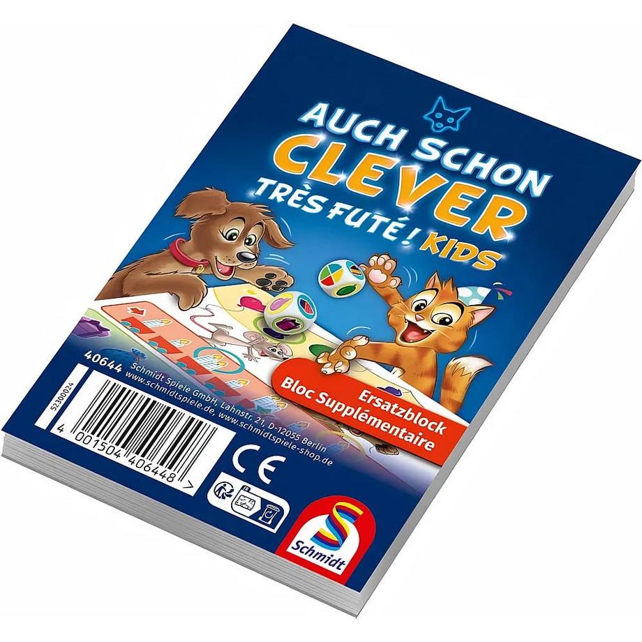 Auch schon clever, Ersatzblock (100 Blatt)