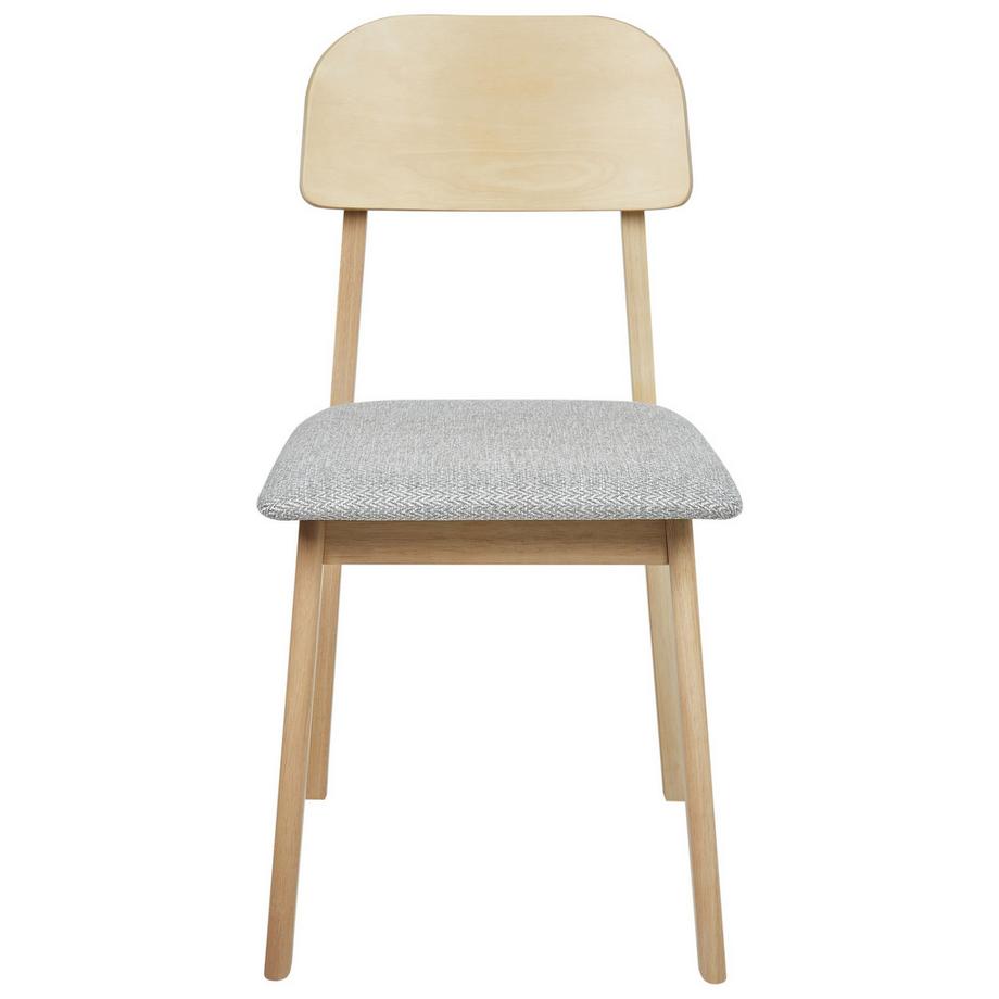 Beliani Set di 2 sedie da pranzo en Legno di caucciù Retrò SCANDIA  