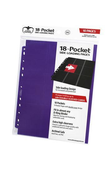 Ultimate Guard  Ultimate Guard 18-Pocket Pages Side-Loading Violett (10) 