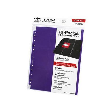 Ultimate Guard  Ultimate Guard 18-Pocket Pages Side-Loading Violett (10) 