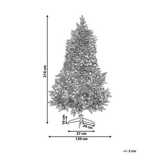 Beliani Albero di Natale en PVC Classico DENALI  