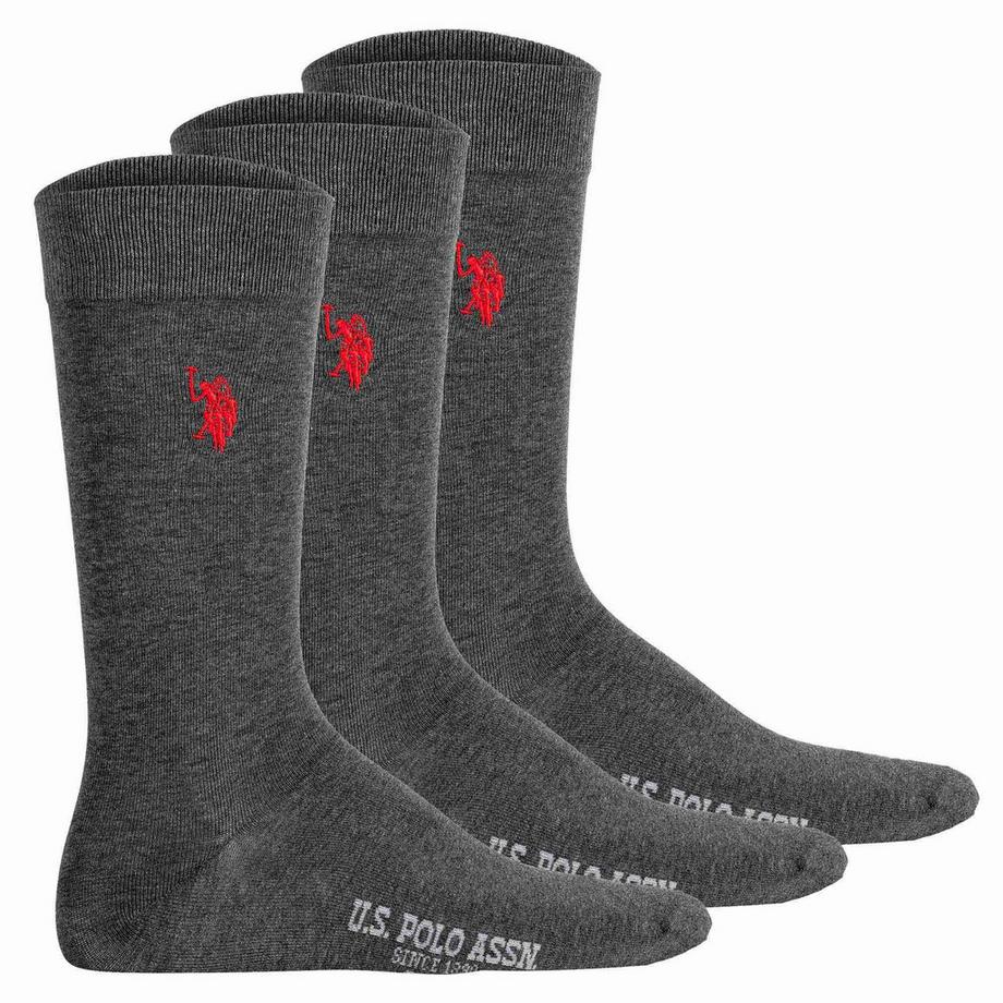 U.S. Polo Assn. Chaussettes 3 Paquet Confortable à porter  