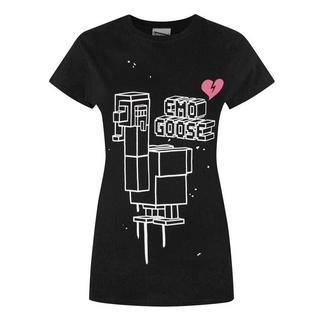 Vanilla Underground  Crossy Road T-shirt 'Emo Goose' 