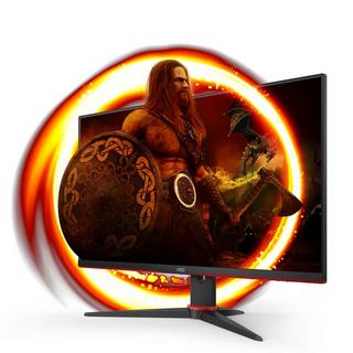 AOC  24G2SAE/BK Monitor PC 60,5 cm (23.8") 1920 x 1080 Pixel Full HD Nero, Rosso 