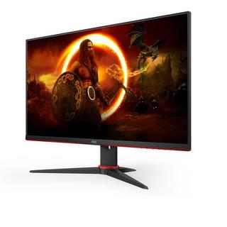 AOC  24G2SAE/BK Monitor PC 60,5 cm (23.8") 1920 x 1080 Pixel Full HD Nero, Rosso 