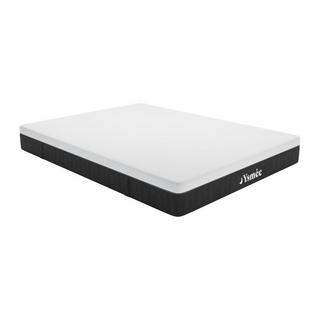 Ysmée Set aus Bettgestell mit Bettkasten + 7-Zonen-Taschenfederkernmatratze - 180 x 200 cm - Stärke 22 cm - Weiß - CELESTRIA von YSMÉE  