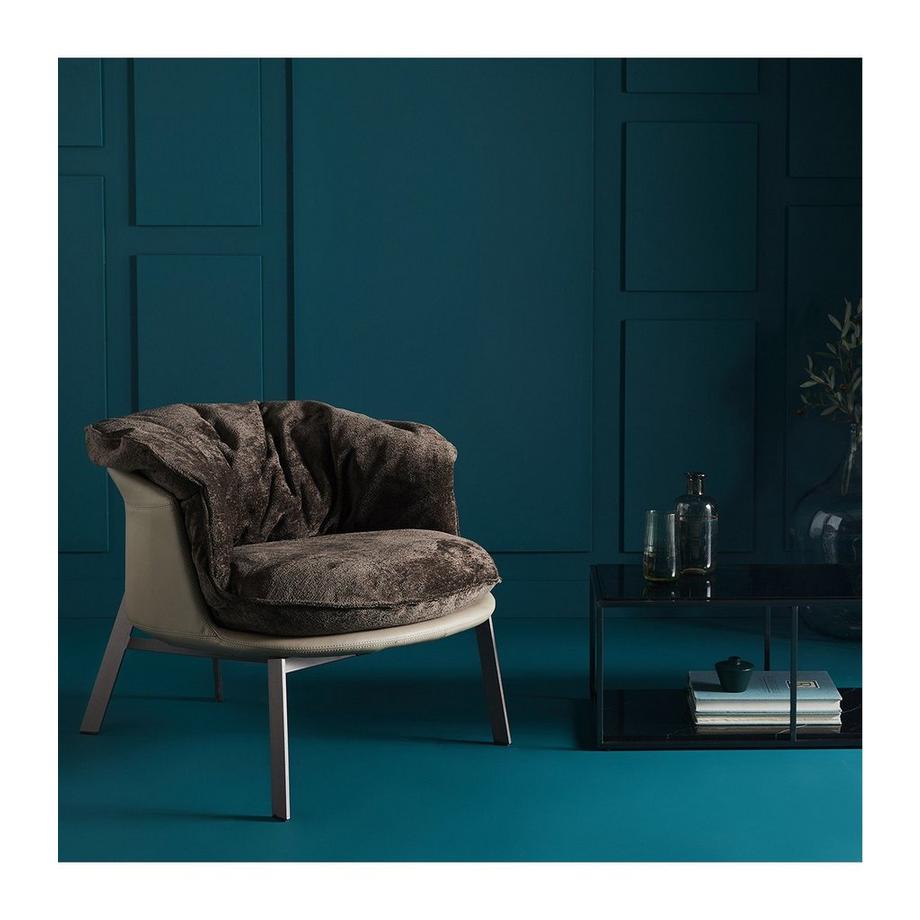 Calicosy  Bob Sessel - Kissen aus Chenille-Stoff 