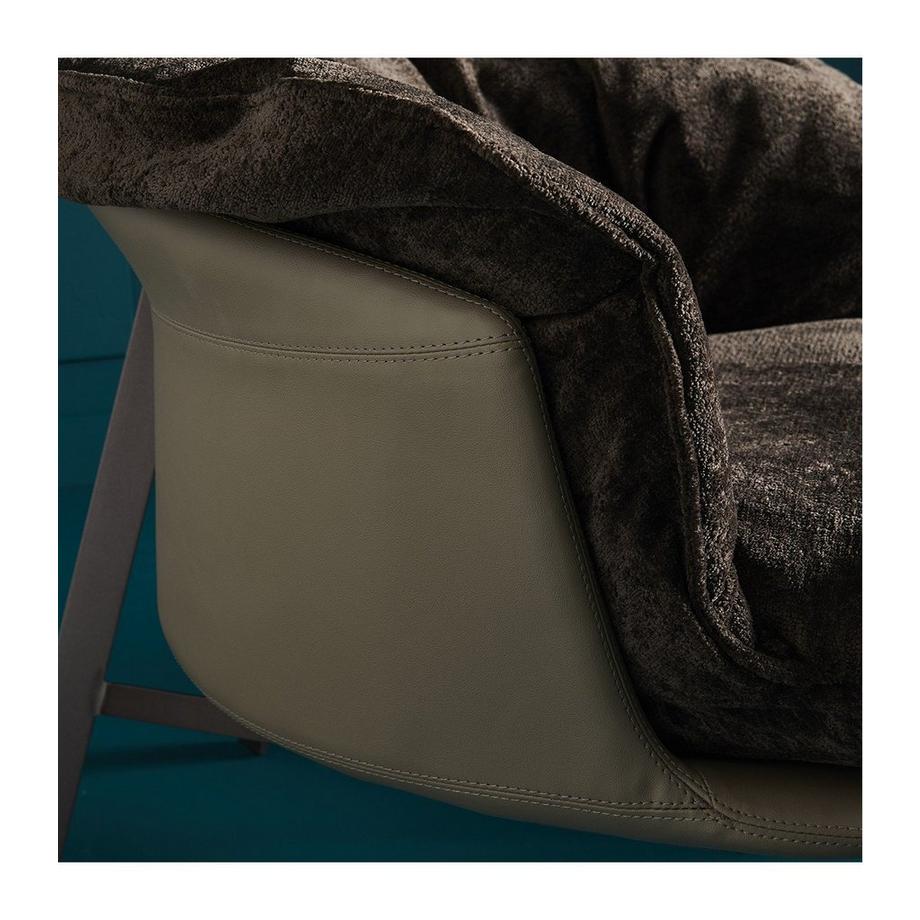 Calicosy  Bob Sessel - Kissen aus Chenille-Stoff 