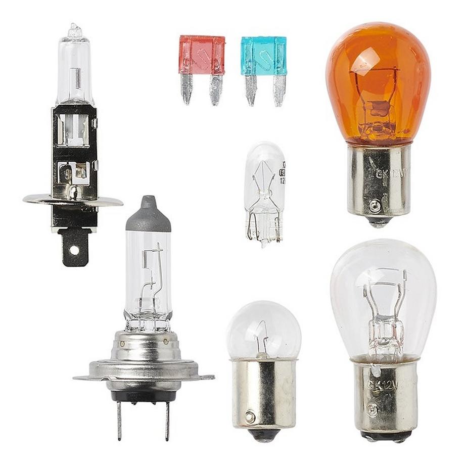 Pricenet  Ersatzlampen-Set H1+H7 8-teilig 