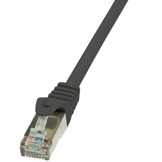 LogiLink  Patchkabel Cat6 F/UTP Ecoline 1m Schwarz 