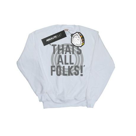 LOONEY TUNES  That's All Folks Sweatshirt 