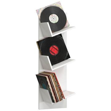 Holz Bücher Schallplatten LP Hängeregal Wandregal Wandboard Deko Regal Sulda