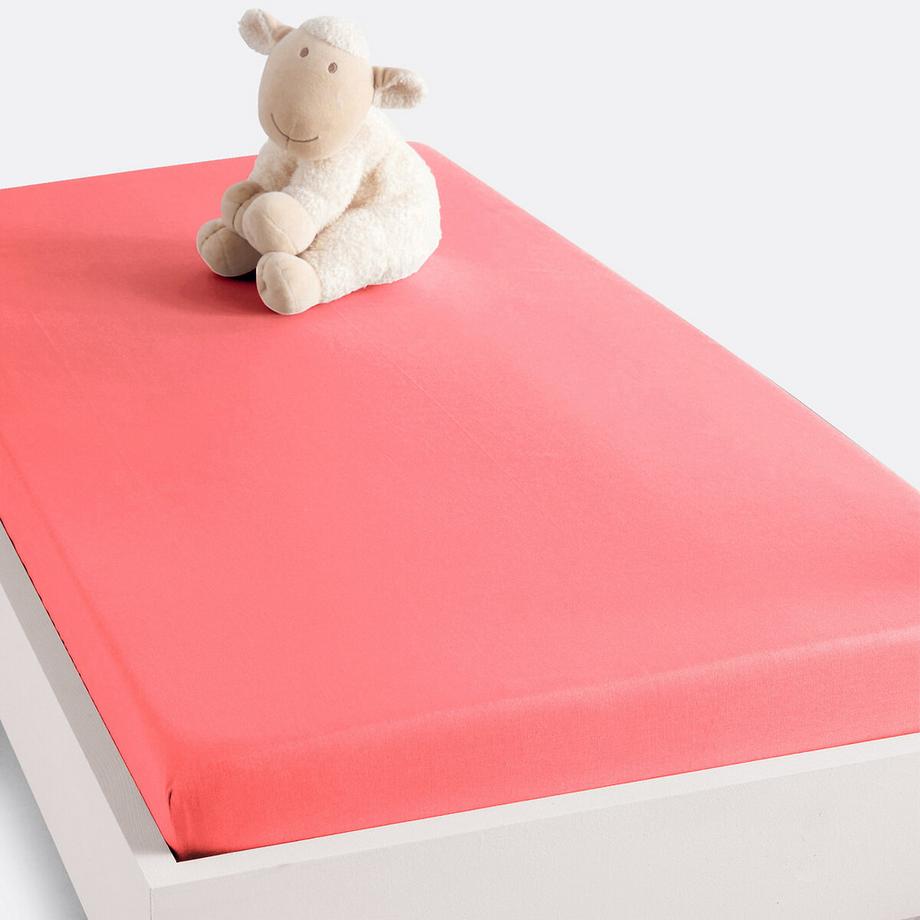 Drap housse en coton