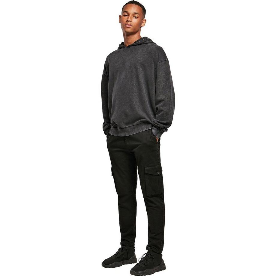 Build Your Own Felpa con cappuccio Oversized Acid Wash  