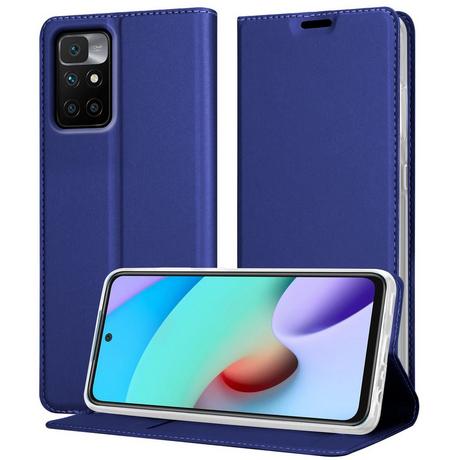 Cadorabo  Housse compatible avec Xiaomi RedMi 10 4G - Coque de protection avec fermeture magnétique, fonction de support et compartiment pour carte 