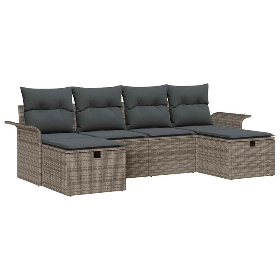 Divano da giardino Polyrattan