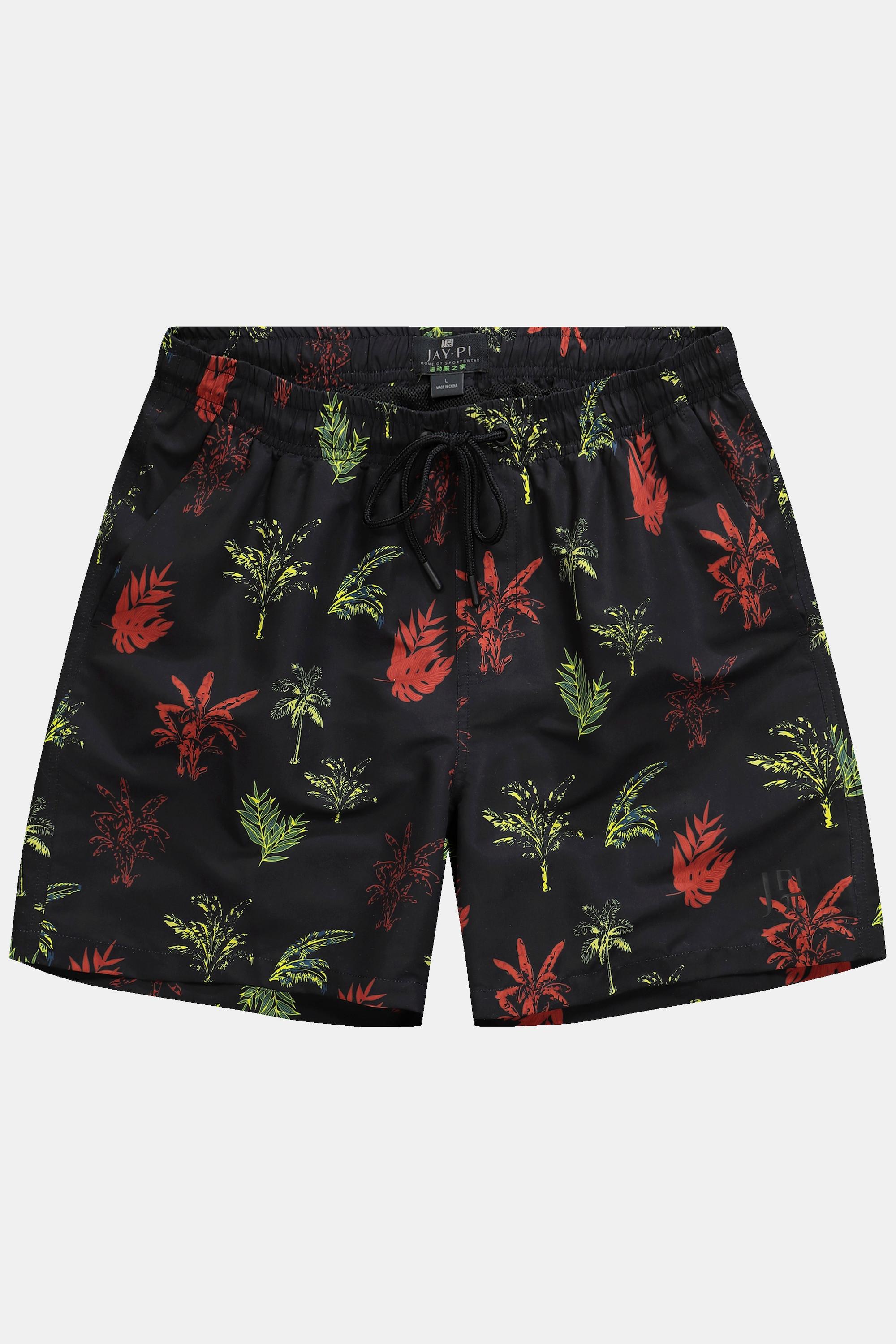 JP1880 Badeshorts Beachwear Elastikbund Floral Print  